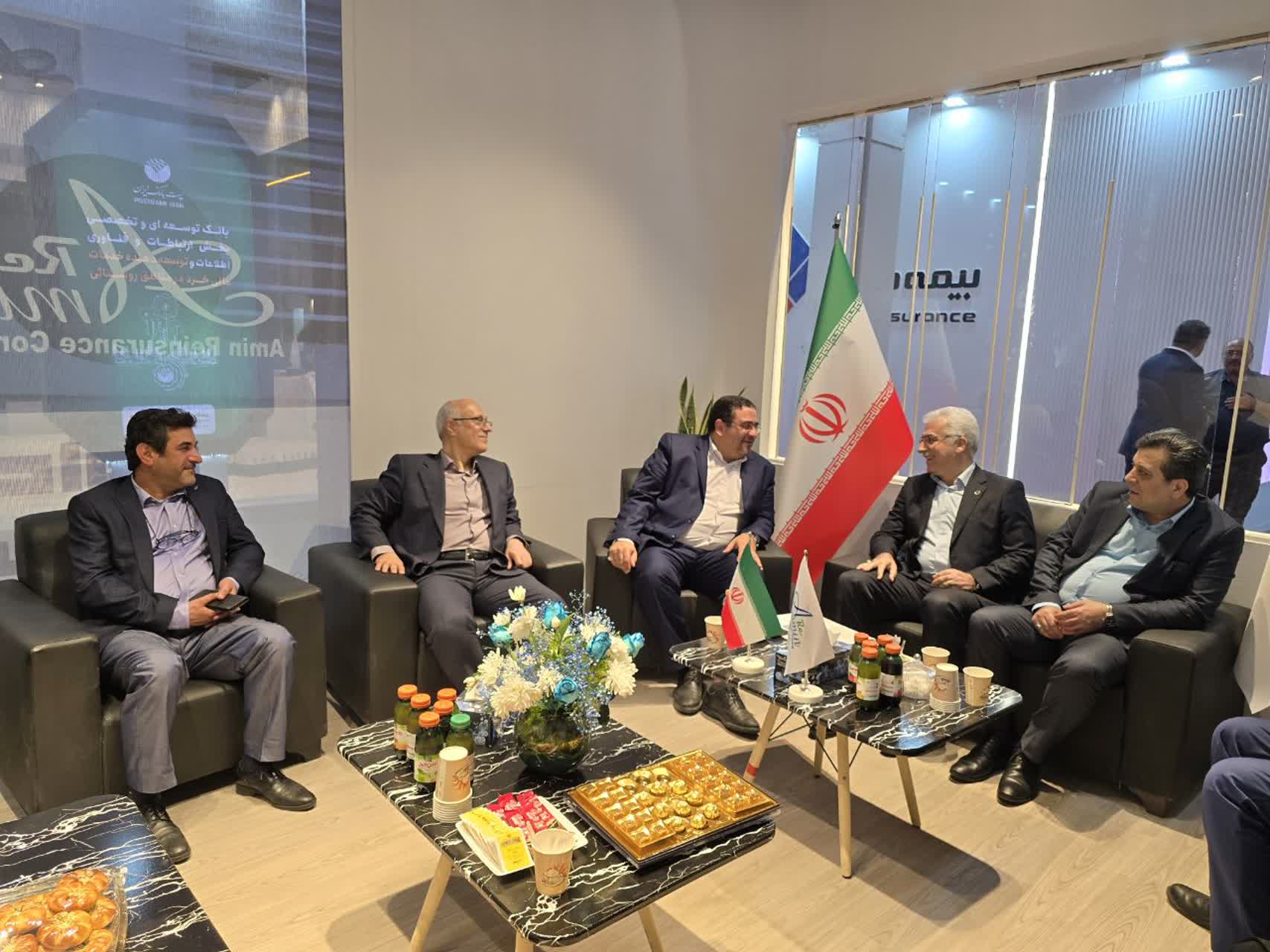 بیمه اتکایی امین در نمایشگاه کیش اینوکس۱۴۰۳